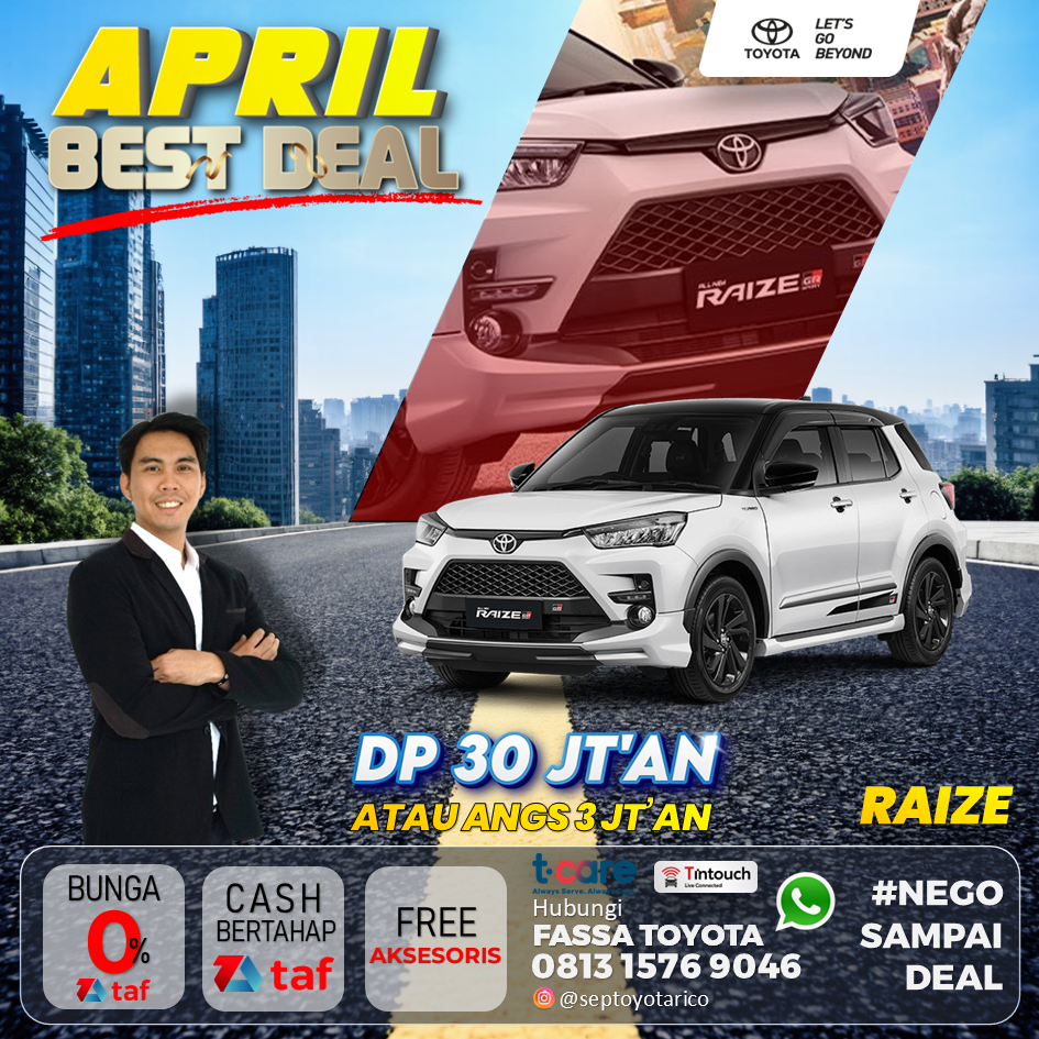 PROMO LEBARAN TOYOTA RAIZE JAKARTA
