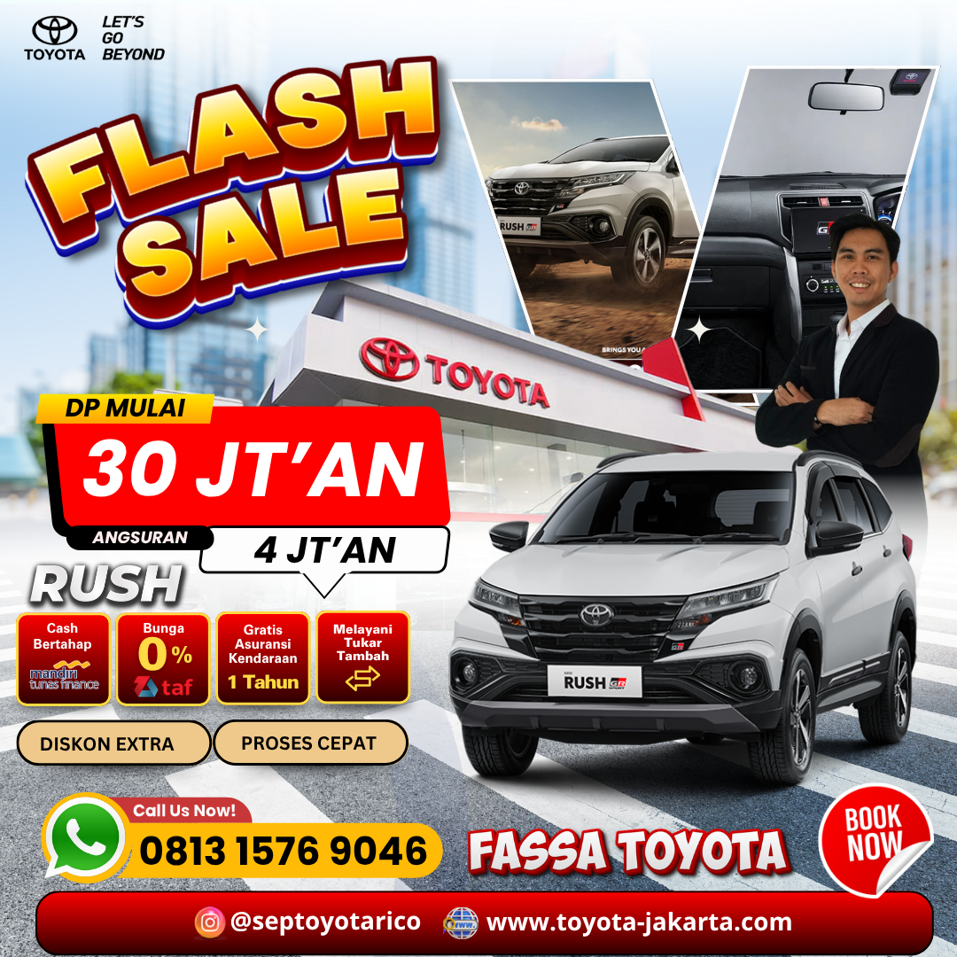 PROMO LEBARAN TOYOTA RUSH JAKARTA