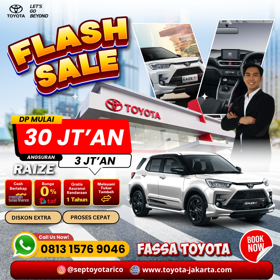 PROMO LEBARAN TOYOTA RAIZE JAKARTA